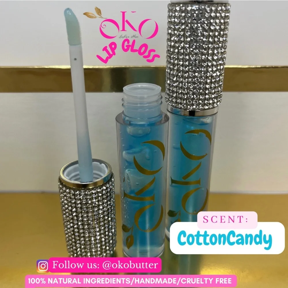 OKO BUTTER Lip Gloss- COTTONCANDY - Picture 1 of 2
